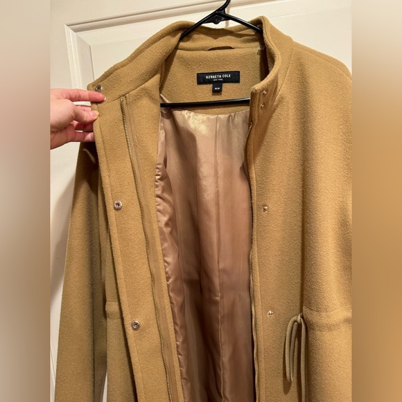 Kenneth Cole Camel Colored Coat/Jacket Size M - Picture 8 of 11